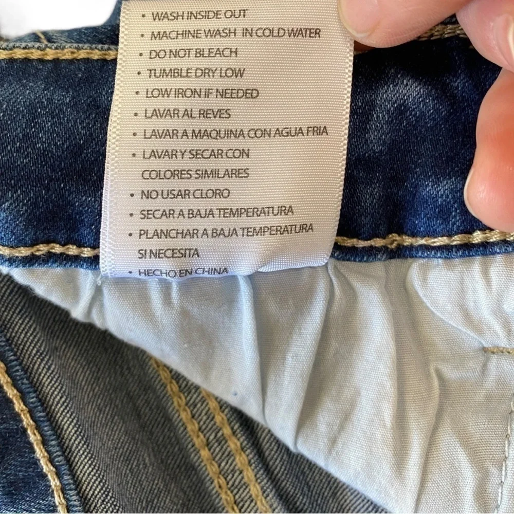 Kancan Womens Jean Shorts Size 5 Cutoff Distressed Denim - Picture 8 of 8